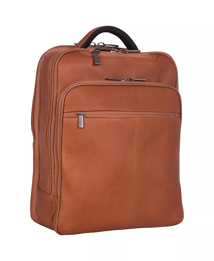 Кожаный дорожный рюкзак для ноутбука и планшета 16" из натуральной колумбийской кожи Full-Grain Kenneth Cole Reaction, коричневый
Кожаный дорожный рюкзак для ноутбука и планшета 16" из натуральной колумбийской кожи Full-Grain Kenneth Cole Reaction, коричневый