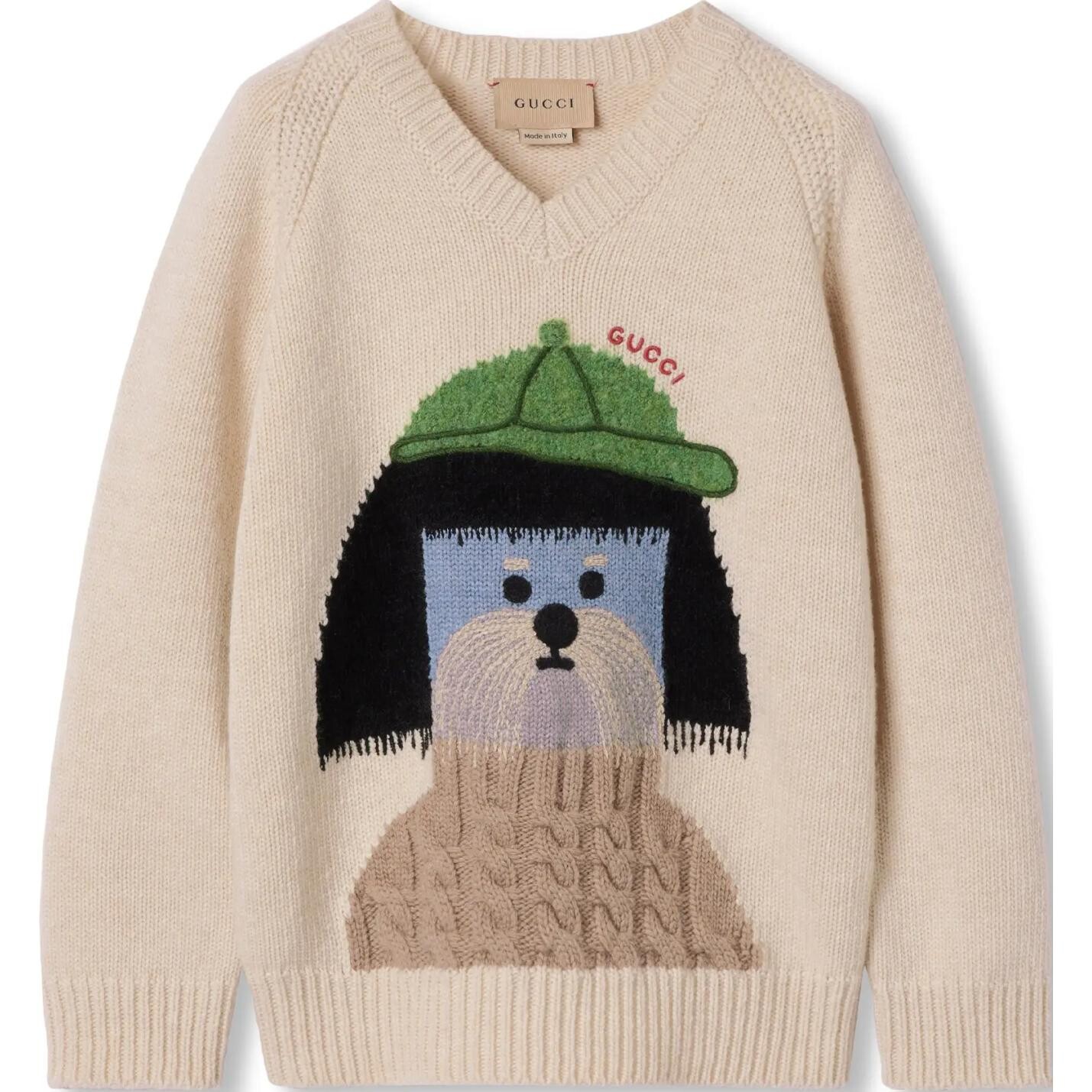 Детский свитер Gucci, светло-бежевый
Детский свитер Gucci, светло-бежевый