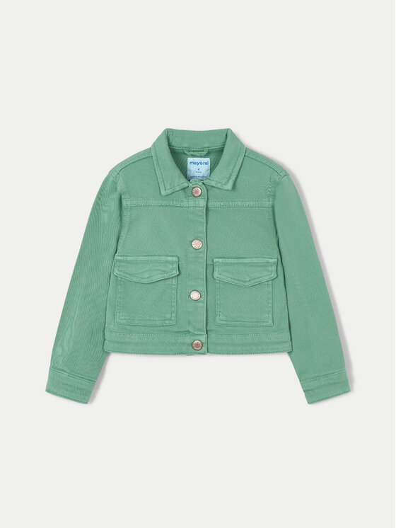 Джинсовая куртка обычного кроя 3407 Mayoral, зеленый
Джинсовая куртка обычного кроя 3407 Mayoral, зеленый