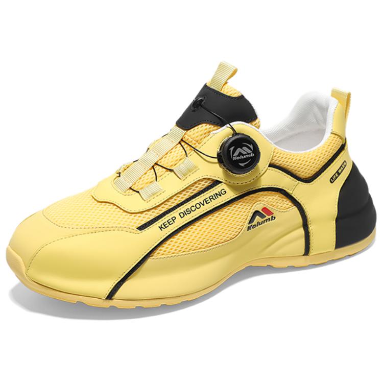 Kolumb Нескользящие и износостойкие водонепроницаемые низкие повседневные туфли мужские желто-черные
Kolumb Нескользящие и износостойкие водонепроницаемые низкие повседневные туфли мужские желто-черные