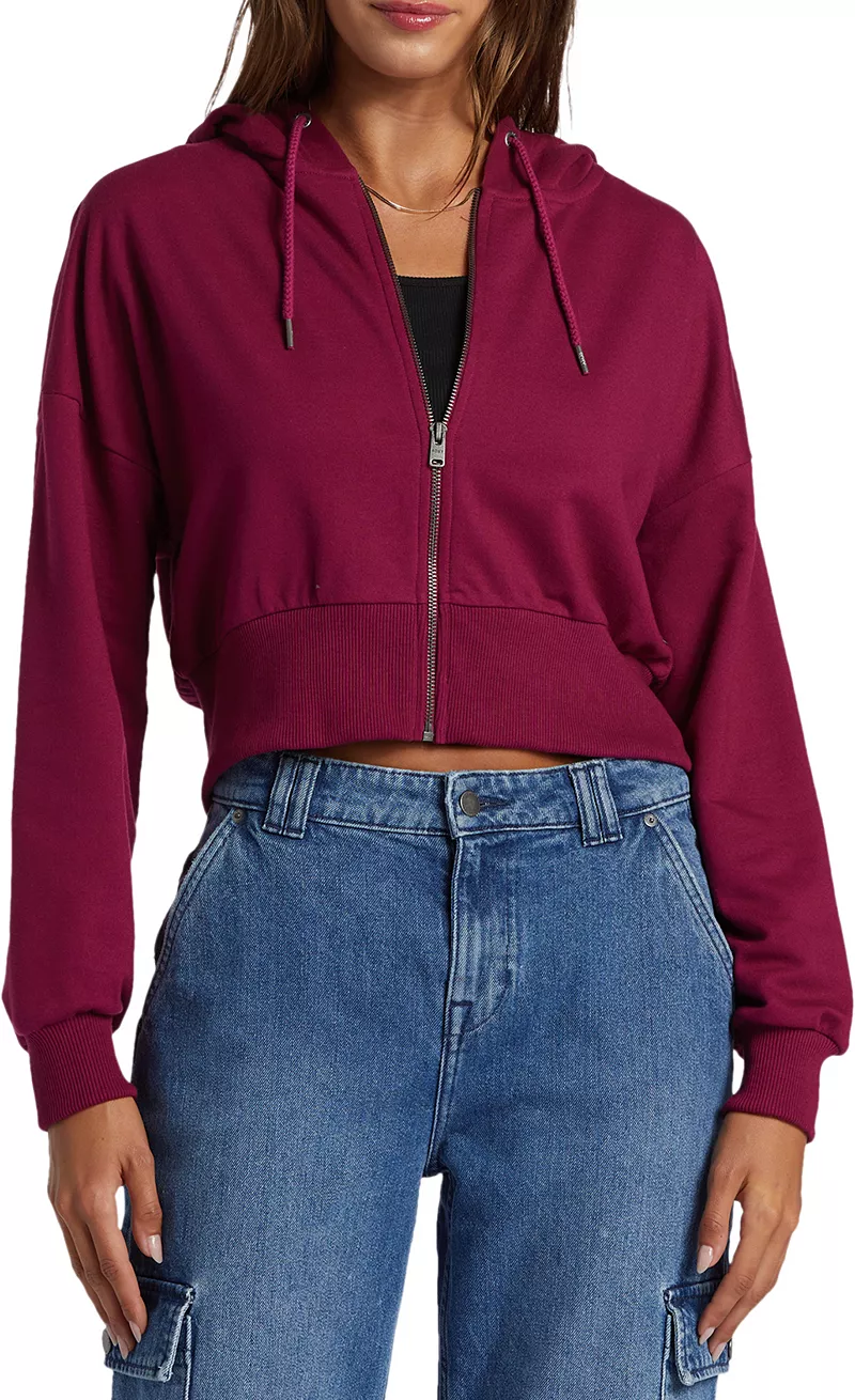 Женская толстовка с молнией во всю длину Roxy Shorebreak, цвет Raspberry
Женская толстовка с молнией во всю длину Roxy Shorebreak, цвет Raspberry