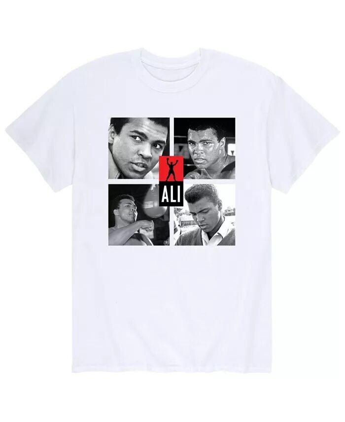 Мужская футболка с фотографией Мухаммеда Али AIRWAVES, белый
Мужская футболка с фотографией Мухаммеда Али AIRWAVES, белый