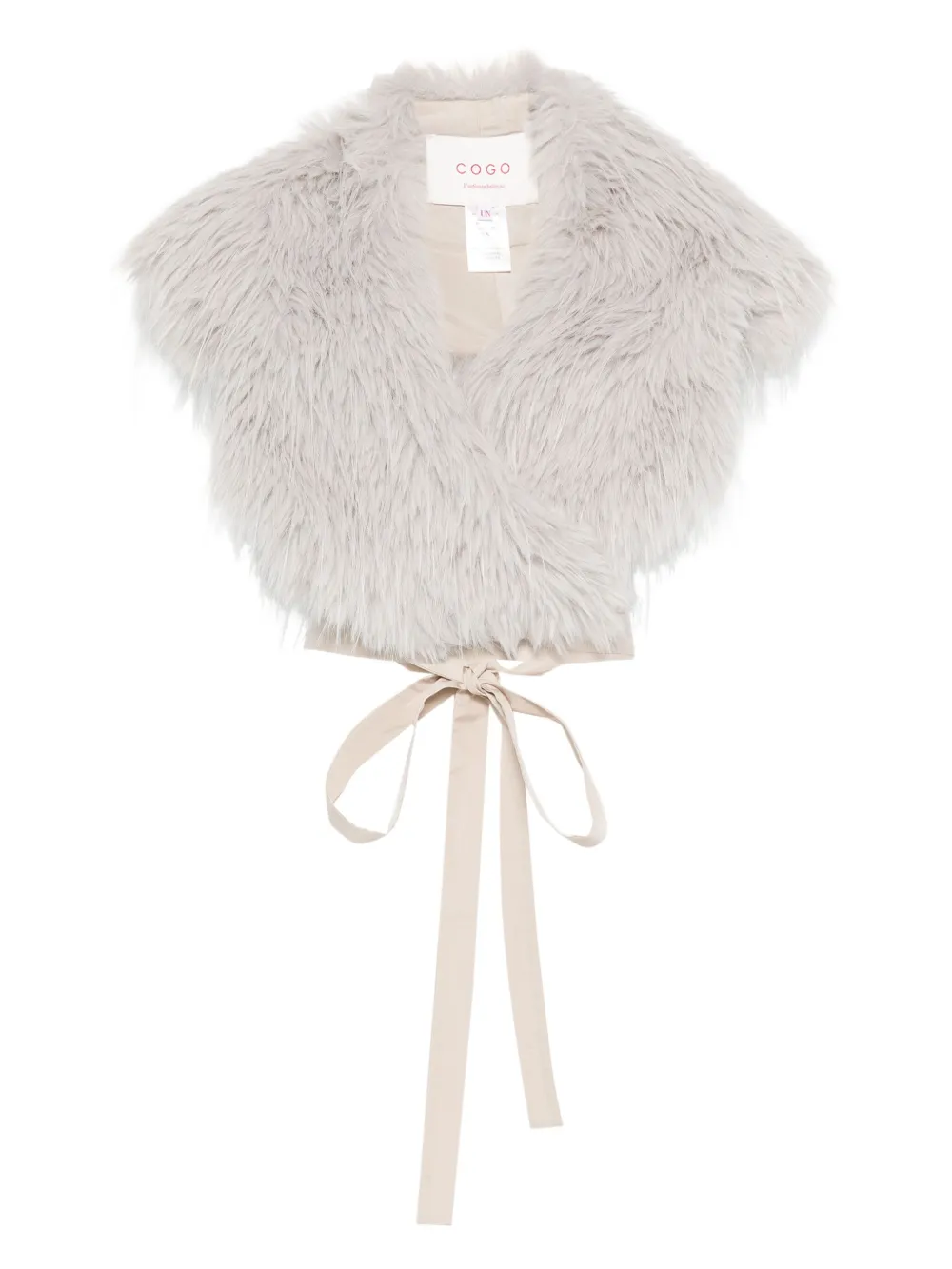 Шарф с искусственным мехом Co.Go, серый
Шарф с искусственным мехом Co.Go, серый