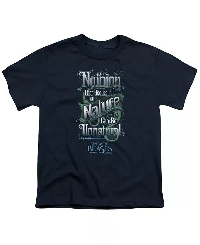 Футболка с коротким рукавом для мальчиков Unnatural Fantastic Beasts, синий
Футболка с коротким рукавом для мальчиков Unnatural Fantastic Beasts, синий