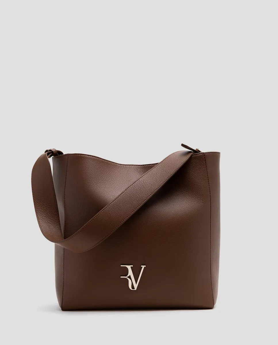 Многопозиционная кожаная сумка через плечо Roberto Verino, коричневый
Многопозиционная кожаная сумка через плечо Roberto Verino, коричневый