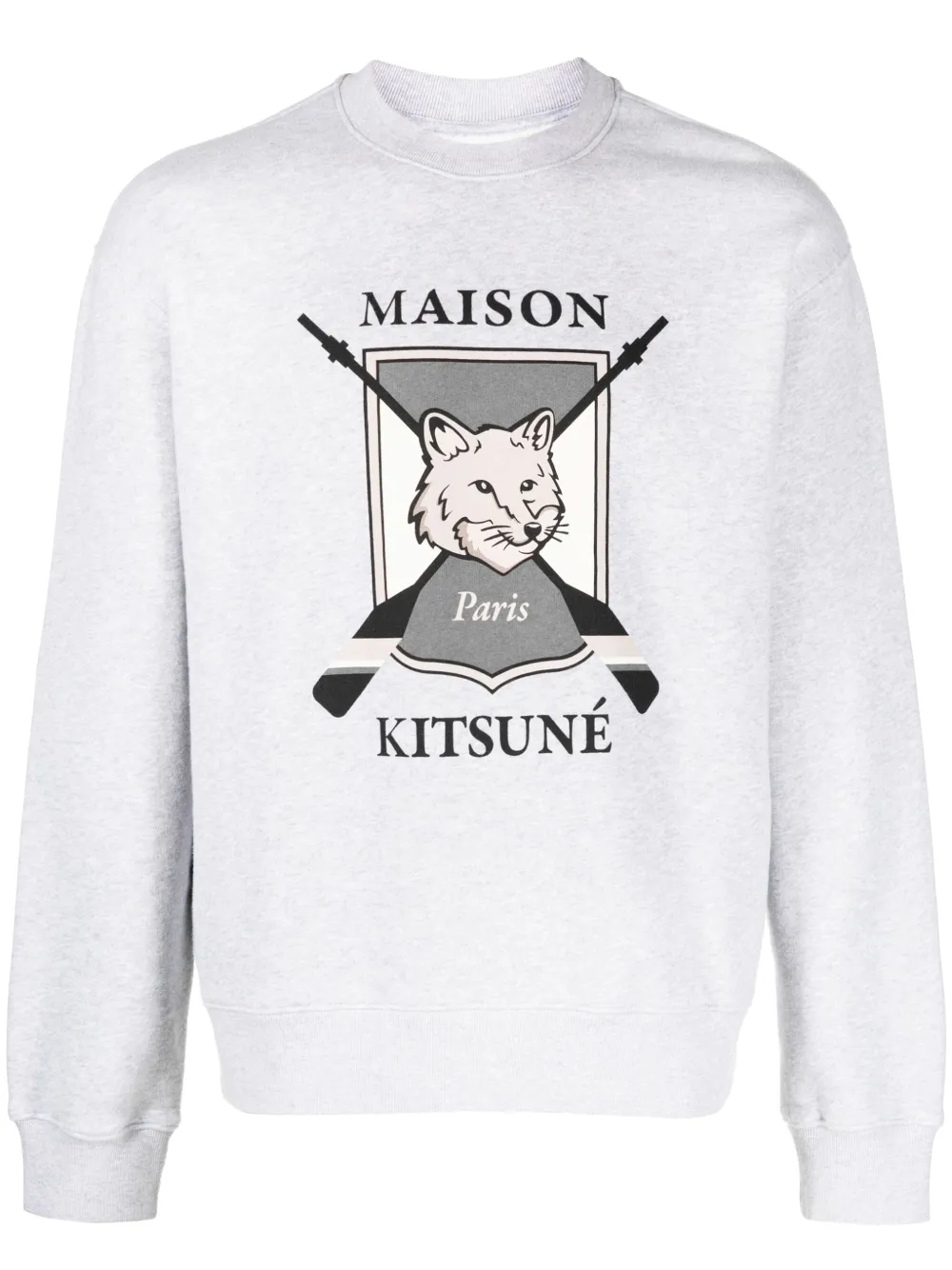 Толстовка с логотипом Maison Kitsuné, серый
Толстовка с логотипом Maison Kitsuné, серый