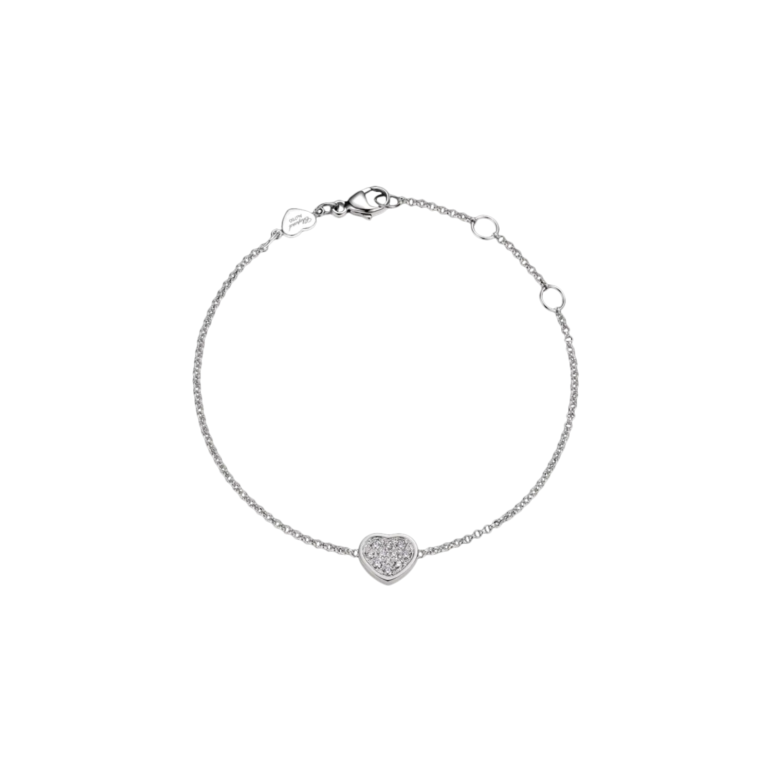 Браслет Chopard My happy hearts из белого золота с бриллиантами
Браслет Chopard My happy hearts из белого золота с бриллиантами