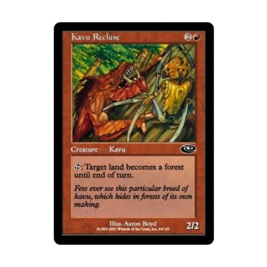 CCG Каву-Отшельник (К), MTG - Planeshift
CCG Каву-Отшельник (К), MTG - Planeshift