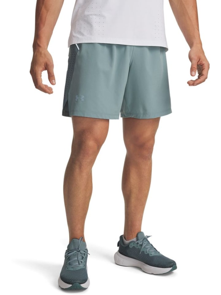 Спортивные шорты "Launch Pro 7'' Shorts" зеленого цвета Under Armour
Спортивные шорты "Launch Pro 7'' Shorts" зеленого цвета Under Armour