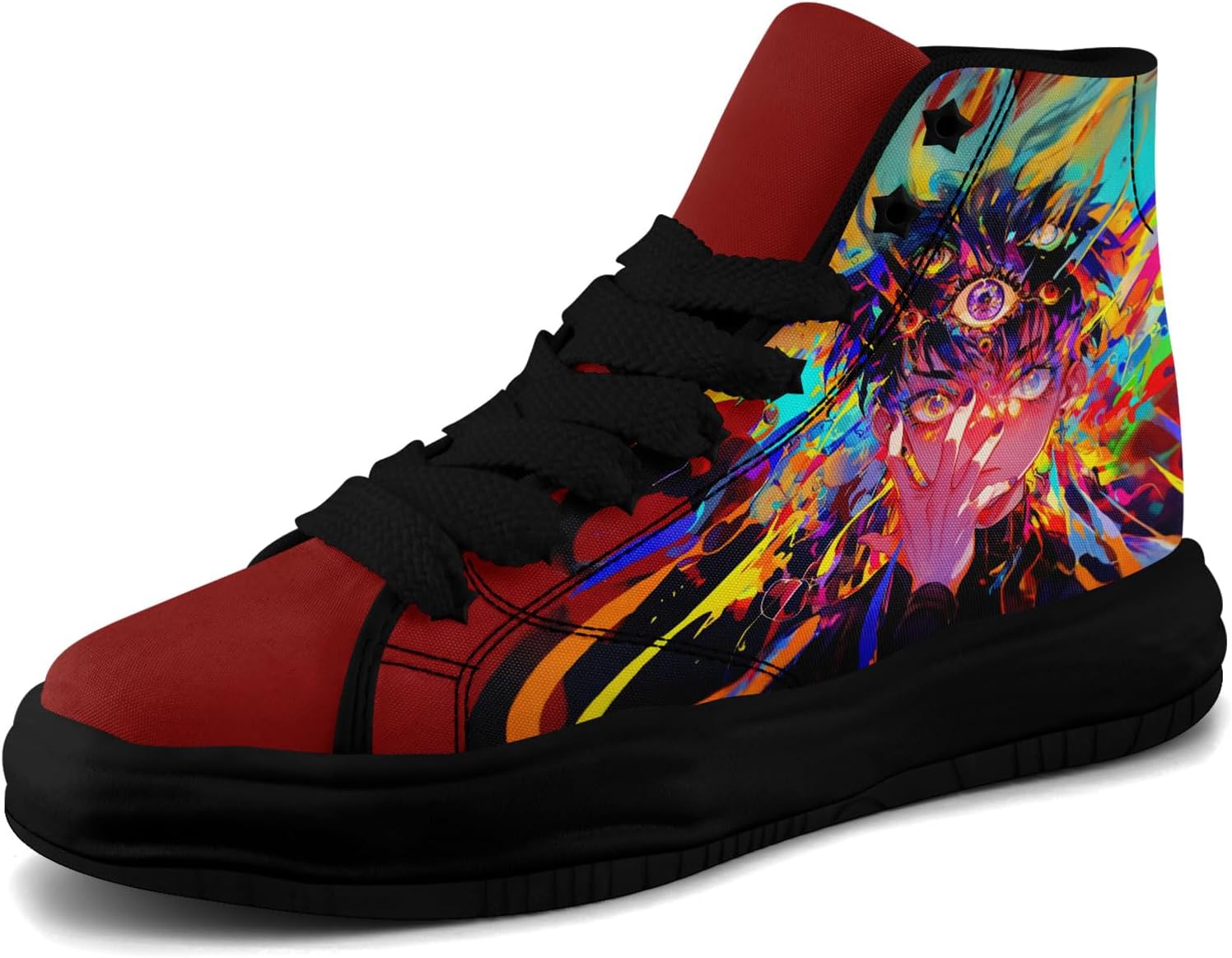 Высокие кеды из холщовой ткани с черепами для мужчин и женщин, повседневная и комфортная обувь для скейтбординга, готический дизайн, противоскользящие теннисные кроссовки Coolcustomize, черный
Высокие кеды из холщовой ткани с черепами для мужчин и женщин, повседневная и комфортная обувь для скейтбординга, готический дизайн, противоскользящие теннисные кроссовки Coolcustomize, черный