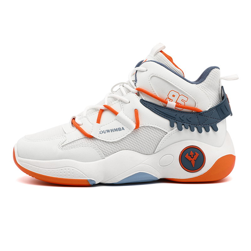 OUWENHEIMANBA Кроссовки баскетбольные высокие мужские с амортизацией усиленной поддержкой увеличенным отскоком износостойкие дышащие бело-оранжево-синие сетчатые
OUWENHEIMANBA Кроссовки баскетбольные высокие мужские с амортизацией усиленной поддержкой увеличенным отскоком износостойкие дышащие бело-оранжево-синие сетчатые