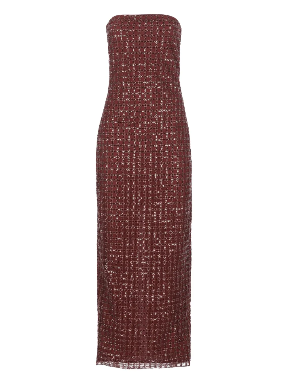 Платье без бретелек, украшенное пайетками ROTATE BIRGER CHRISTENSEN, красный
Платье без бретелек, украшенное пайетками ROTATE BIRGER CHRISTENSEN, красный