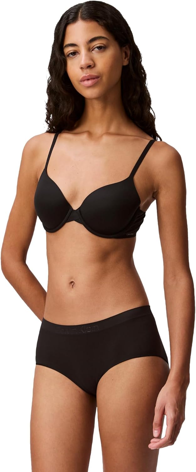 Бюстгальтер-футболка Calvin Klein Women's Perfectly Fit Memory Touch, Black
Бюстгальтер-футболка Calvin Klein Women's Perfectly Fit Memory Touch, Black