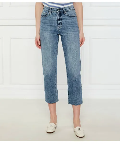 Джинсы Straight fit Dkny, синий 
Джинсы Straight fit Dkny, синий