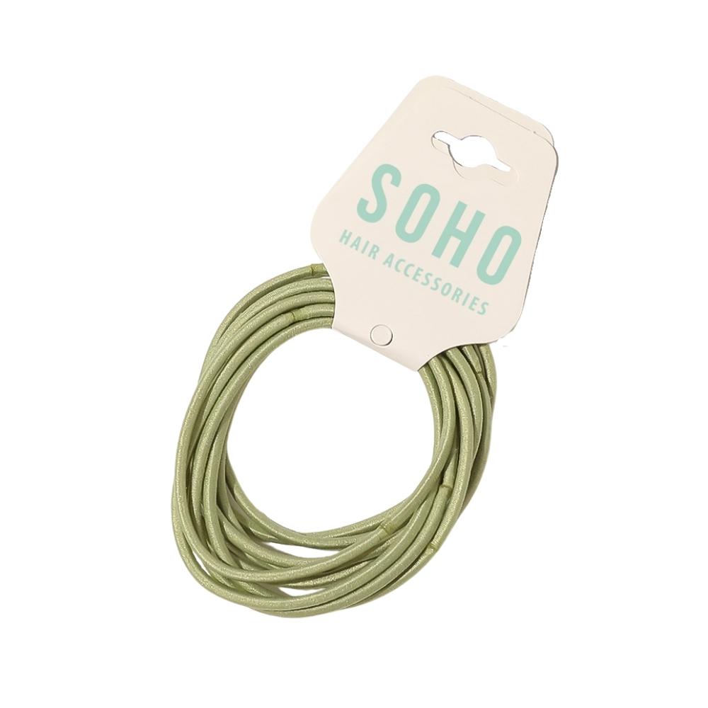 Резинка для волос ellie haargummi Soho, grün, количество 10 шт.
Резинка для волос ellie haargummi Soho, grün, количество 10 шт.