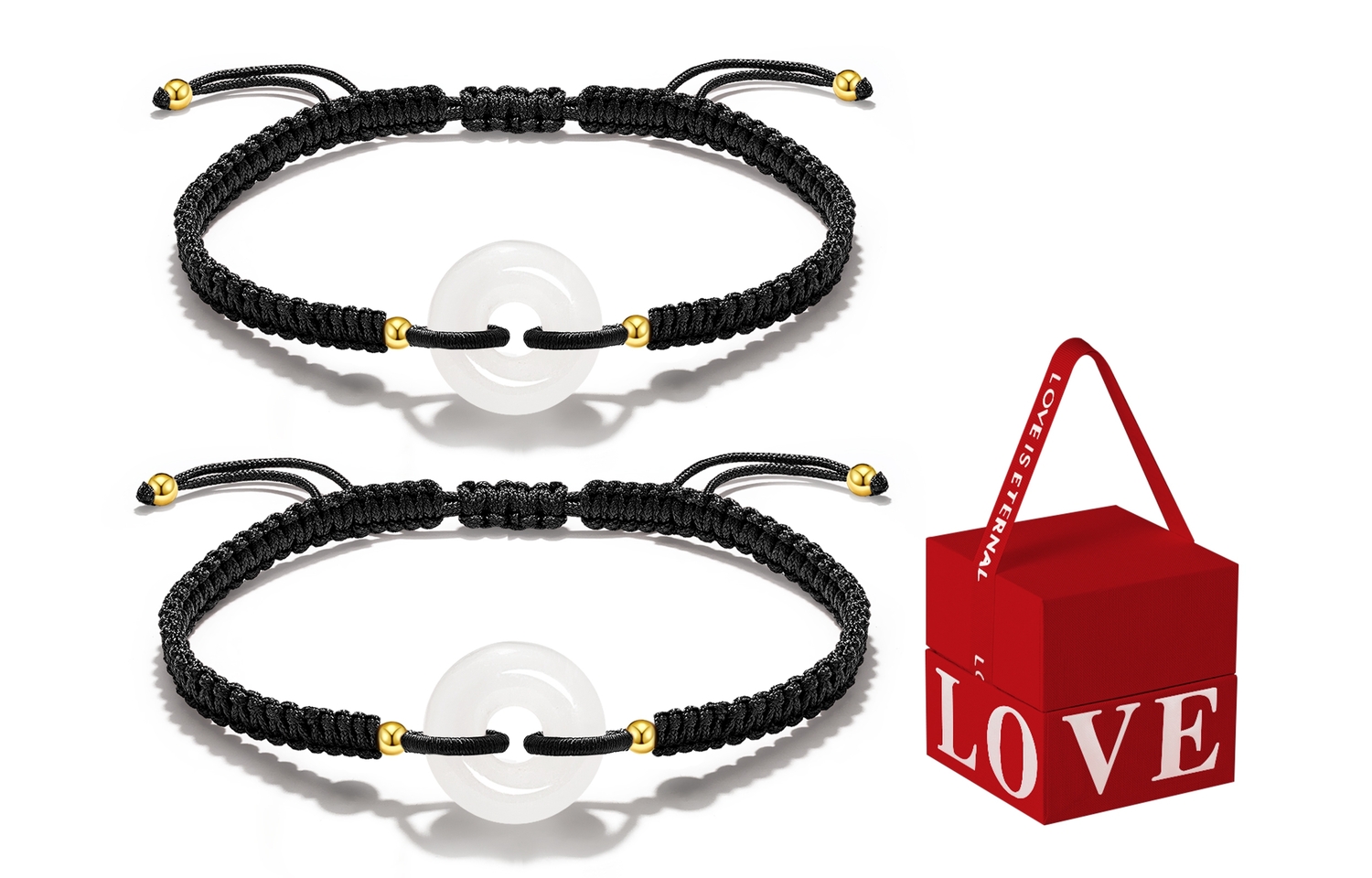 Jodie&Kevin Браслет из халцедона Jodie&Kevin на черном шнуре унисекс
Jodie&Kevin Браслет из халцедона Jodie&Kevin на черном шнуре унисекс