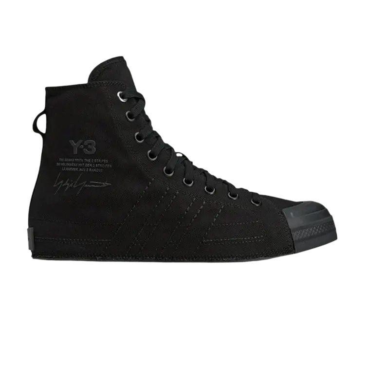 Кроссовки Adidas Y-3 Nizza High, Triple Black
Кроссовки Adidas Y-3 Nizza High, Triple Black
