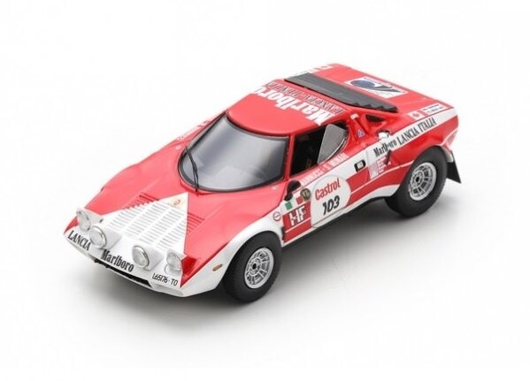 Модель Spark Lancia Stratos Hf # 103 Winner Rallye Ri 1:43 S9077
Модель Spark Lancia Stratos Hf # 103 Winner Rallye Ri 1:43 S9077