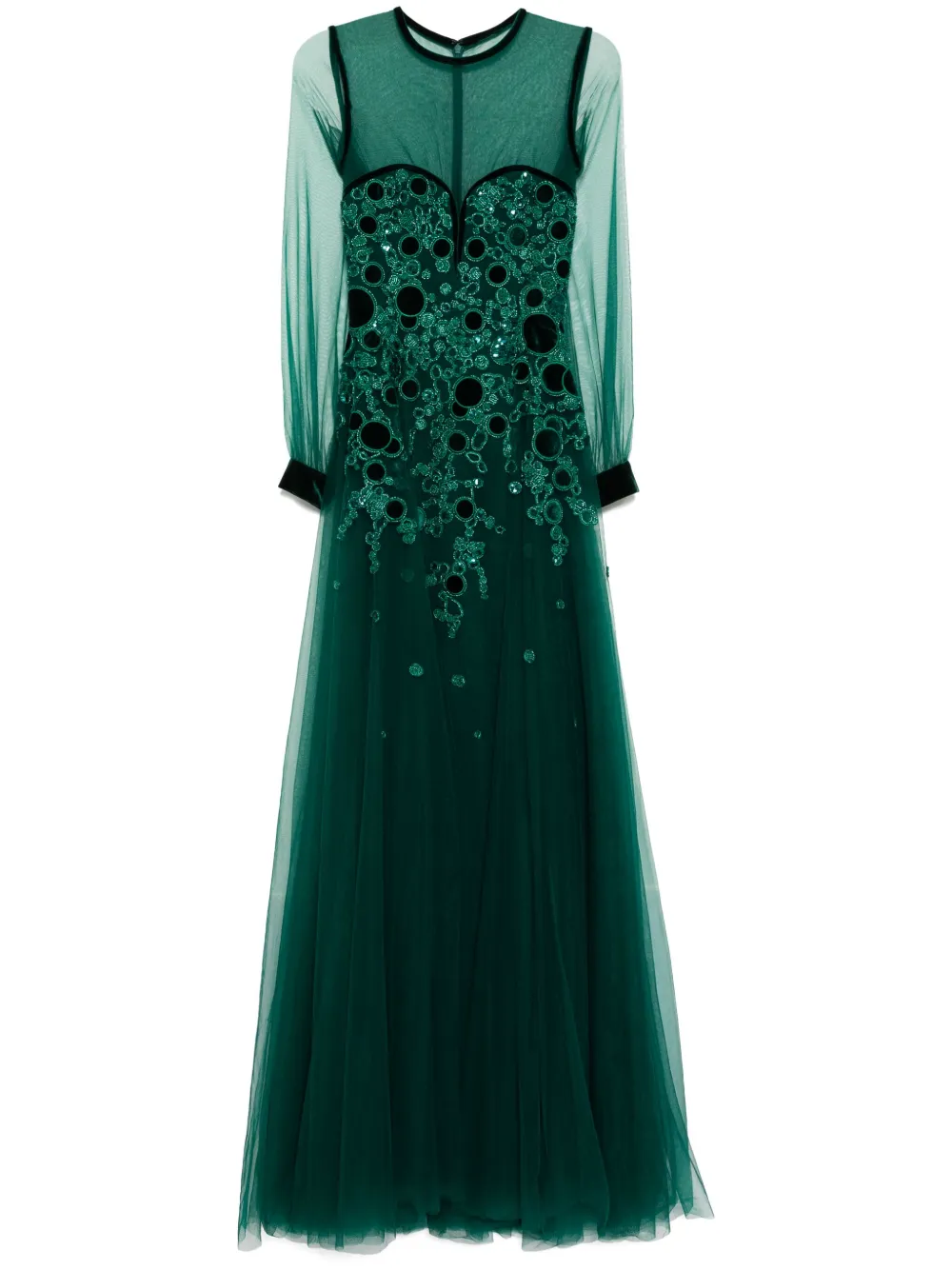 Декорированное платье Saiid Kobeisy, зеленый
Декорированное платье Saiid Kobeisy, зеленый