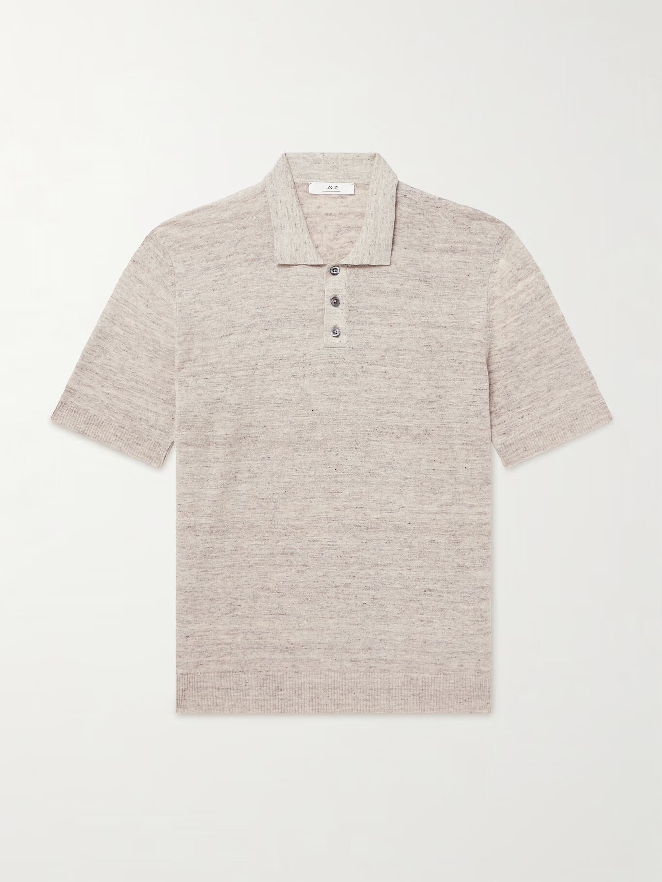 Рубашка поло из смеси льна и хлопка MR P., коричневый
Рубашка поло из смеси льна и хлопка MR P., коричневый