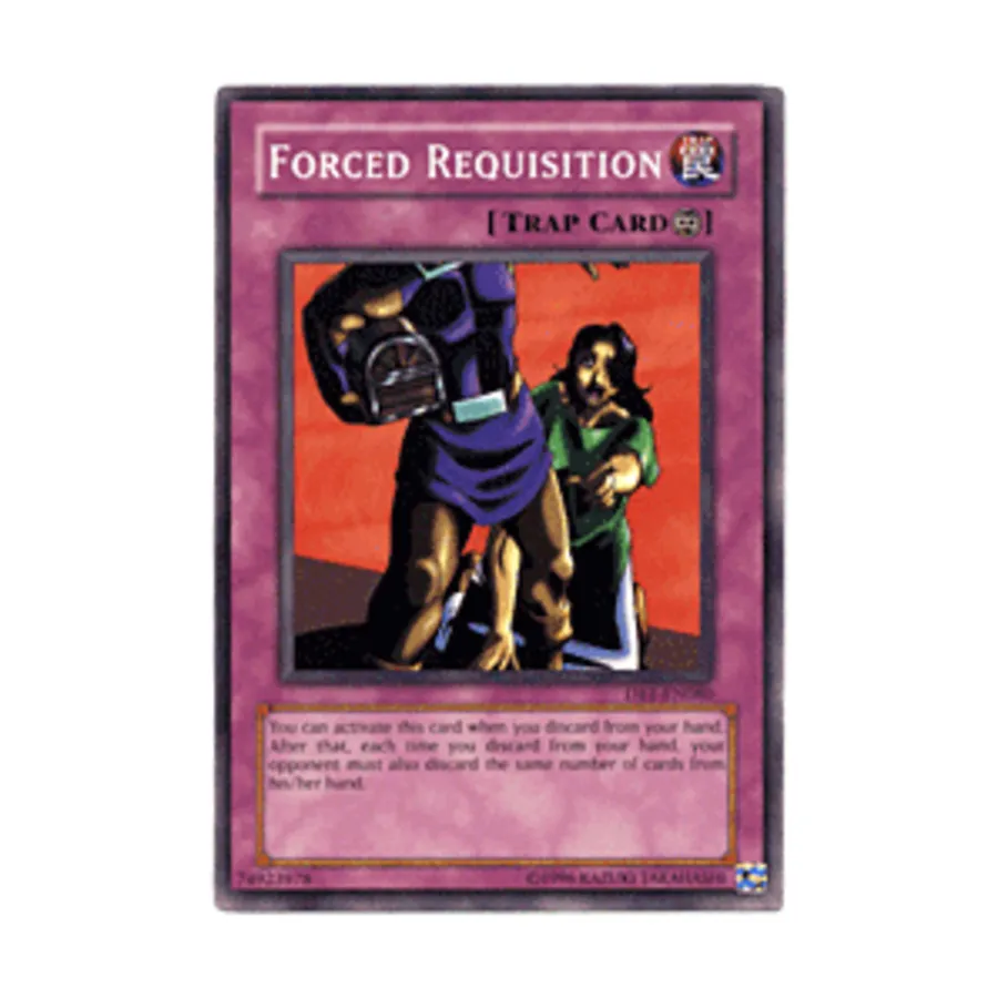 CCG Принудительная реквизиция (обычная), Yu-Gi-Oh - Dark Beginning 1 - Singles
CCG Принудительная реквизиция (обычная), Yu-Gi-Oh - Dark Beginning 1 - Singles