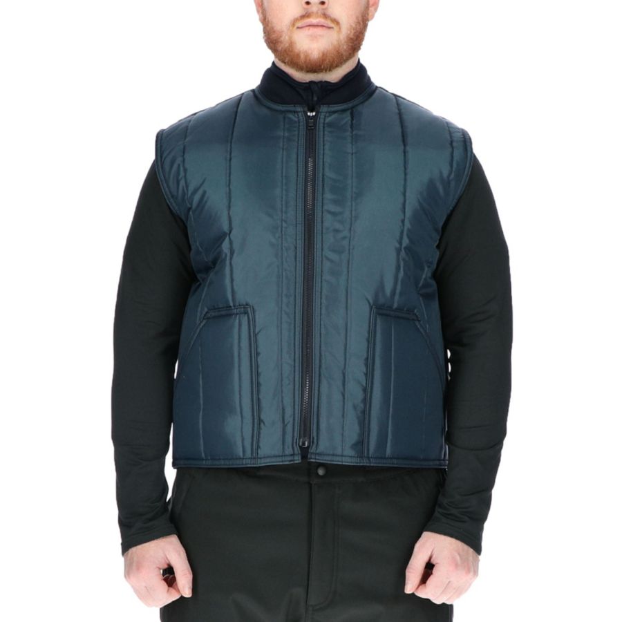 Утепленный легкий рабочий жилет Econo-Tuff большого размера для высоких и крупных людей, с наполнителем из волокна RefrigiWear, Navy
Утепленный легкий рабочий жилет Econo-Tuff большого размера для высоких и крупных людей, с наполнителем из волокна RefrigiWear, Navy