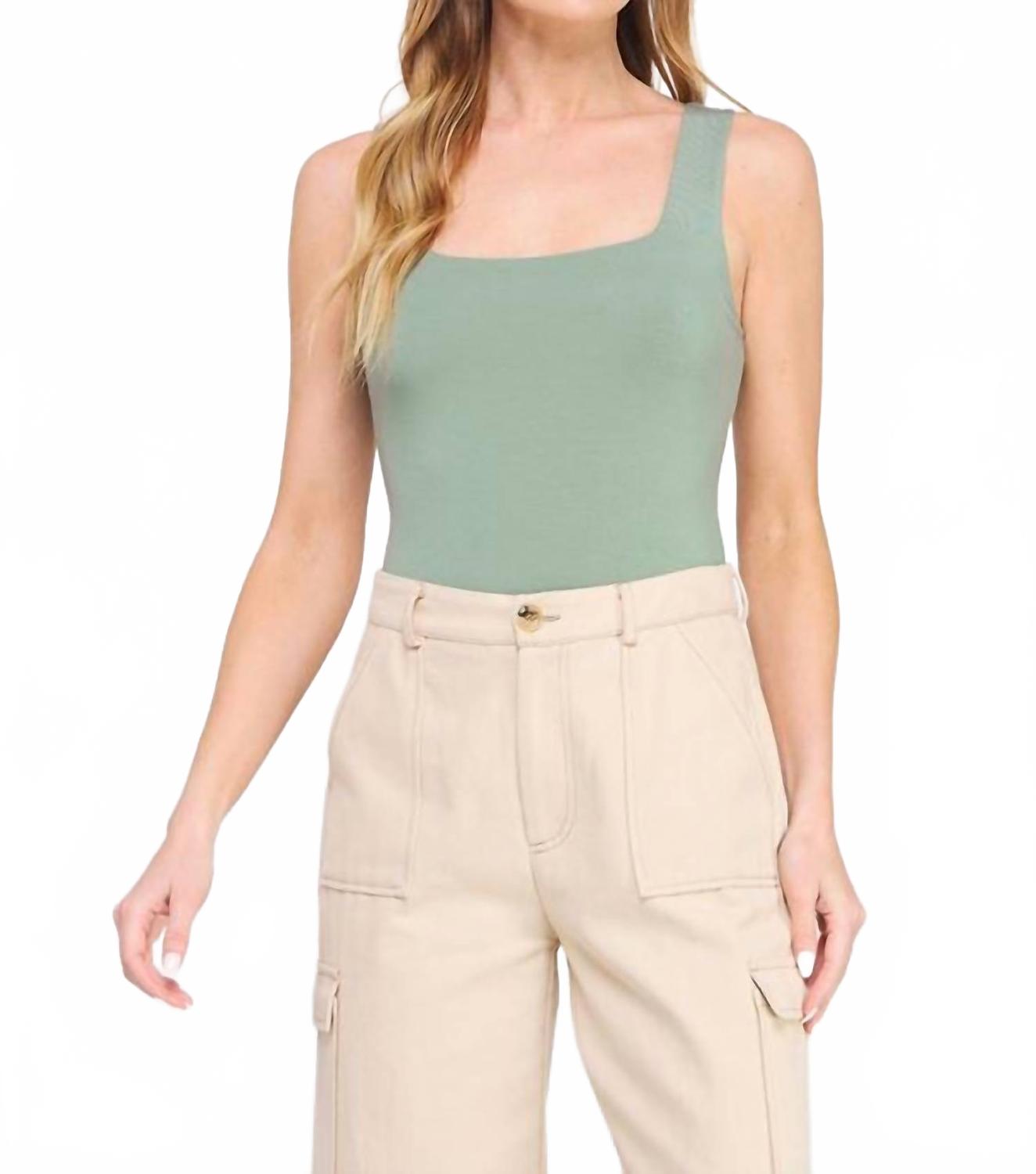 Кит Смуз Тэнк Боди в цвете шалфей ALLIE ROSE, Sage
Кит Смуз Тэнк Боди в цвете шалфей ALLIE ROSE, Sage