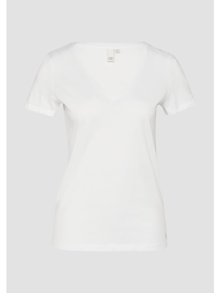 Футболка в цвете 0100_white QS, Белый, Футболка в цвете 0100_white QS
Футболка в цвете 0100_white QS, Белый, Футболка в цвете 0100_white QS