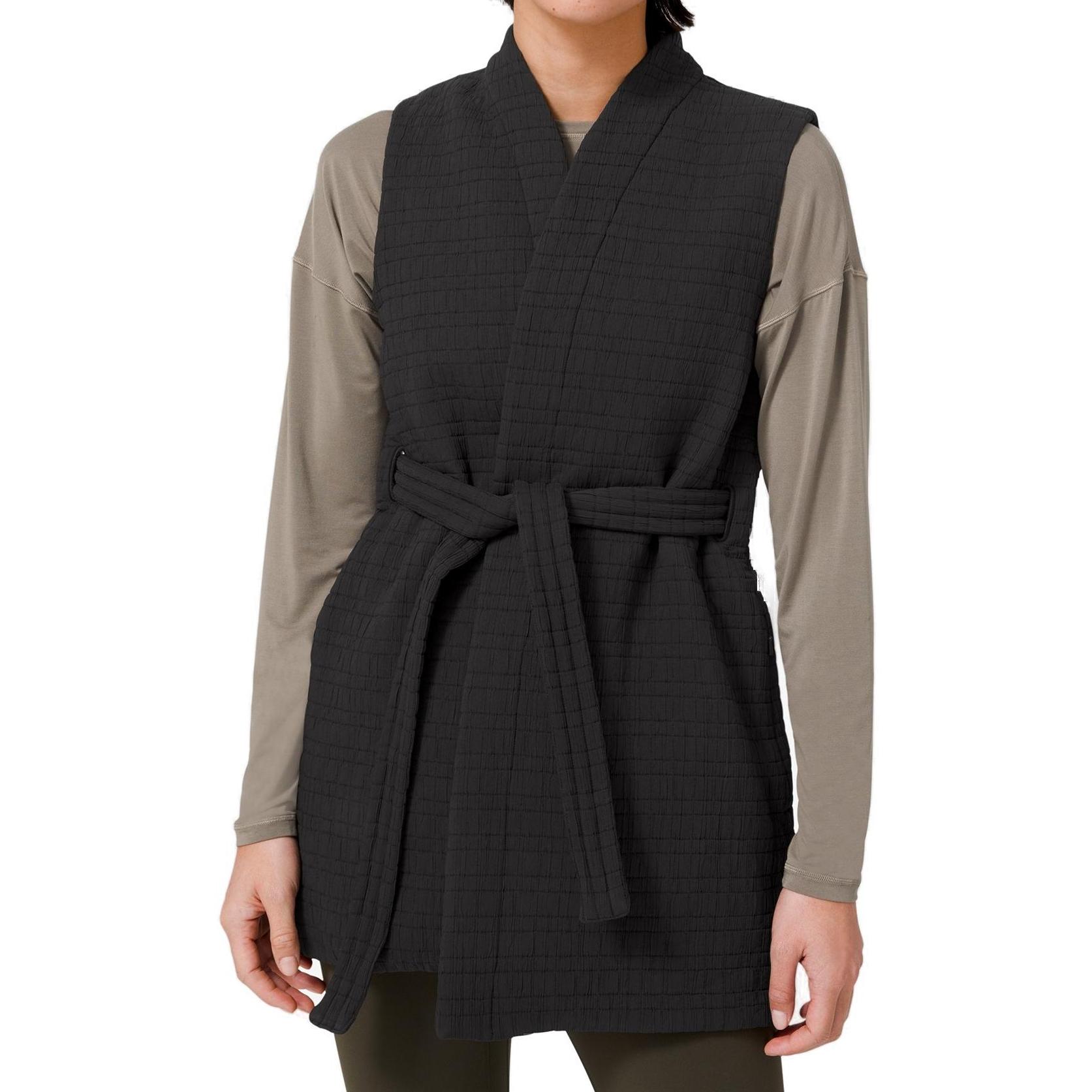 Спортивный жилет Serene Travels для женщин черный Lululemon
Спортивный жилет Serene Travels для женщин черный Lululemon