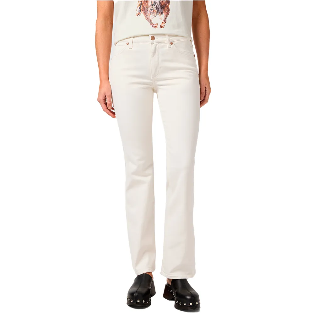 Джинсы Wrangler Mid Rise Boot, белый
Джинсы Wrangler Mid Rise Boot, белый