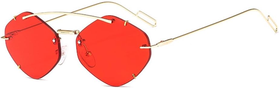 Женские солнцезащитные очки без оправы Polygon, модные солнцезащитные очки с градиентным переходом, женские очки в стиле «конфетные очки» с защитой от УФ-излучения UV400 TYUVIVO, C3 Gold-red
Женские солнцезащитные очки без оправы Polygon, модные солнцезащитные очки с градиентным переходом, женские очки в стиле «конфетные очки» с защитой от УФ-излучения UV400 TYUVIVO, C3 Gold-red