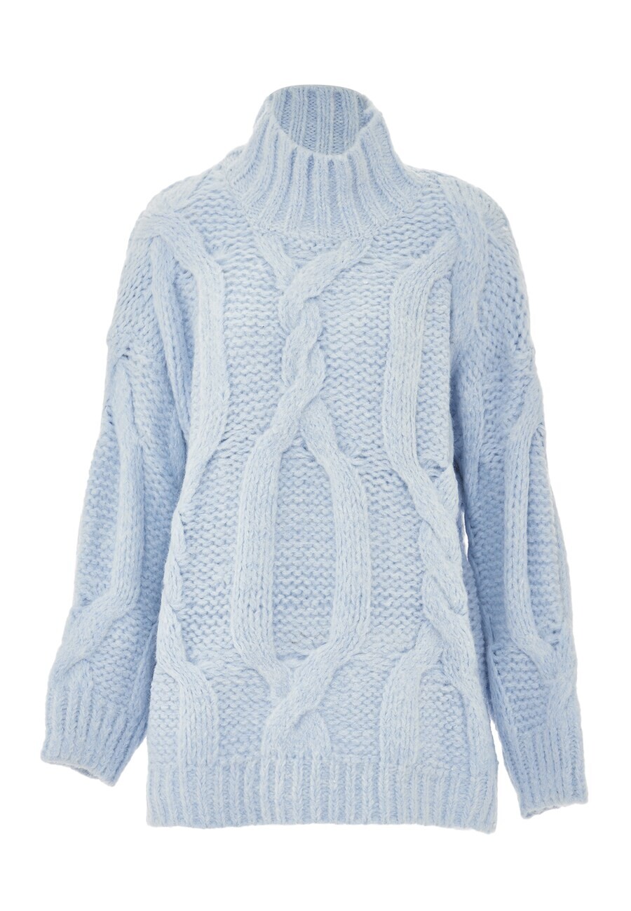 Тонкий вязаный свитер ebeeza Sweater, светло-синий
Тонкий вязаный свитер ebeeza Sweater, светло-синий