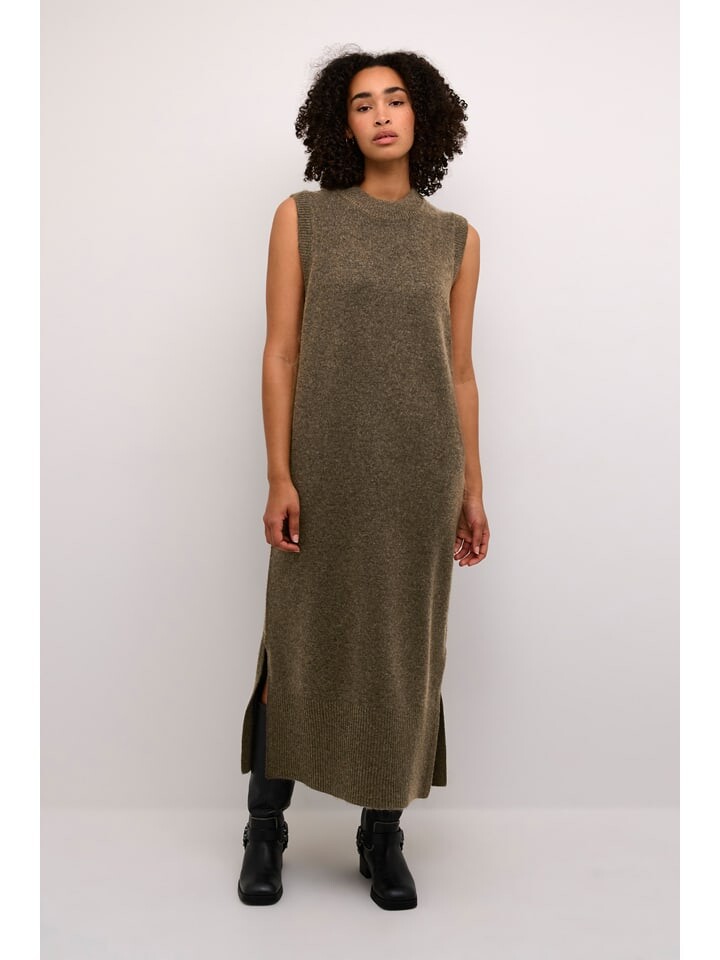 Длинное платье Kaffe Strick, коричневый
Длинное платье Kaffe Strick, коричневый