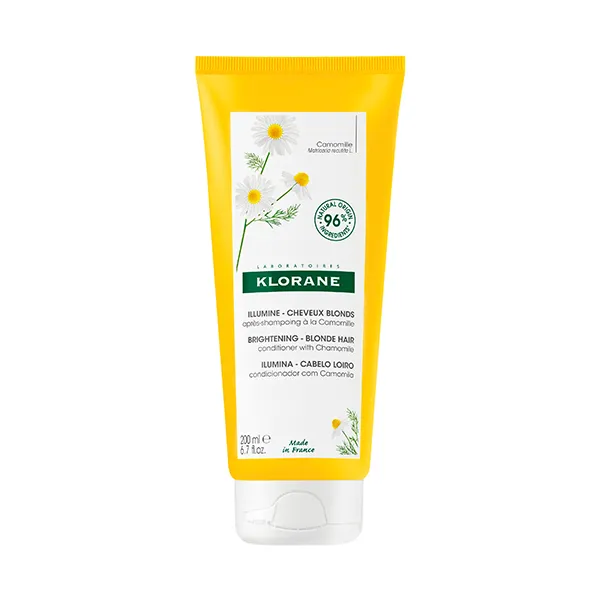 Кондиционер для мелирования блонд с ромашкой Acondicionador Camomila Klorane, 200 ml
Кондиционер для мелирования блонд с ромашкой Acondicionador Camomila Klorane, 200 ml