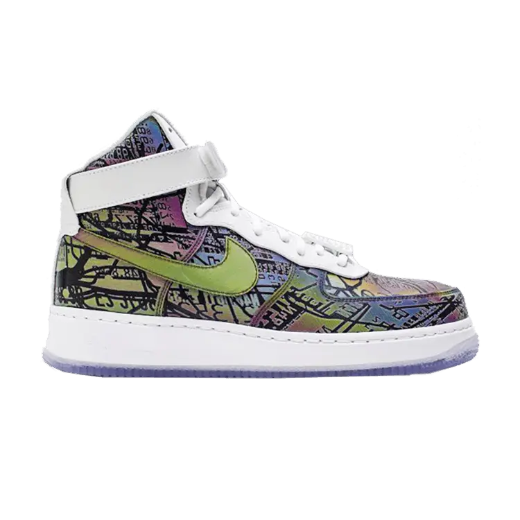 Кроссовки Nike Air Force 1 Hi CMFT PRM 'Quai 54', разноцветный
Кроссовки Nike Air Force 1 Hi CMFT PRM 'Quai 54', разноцветный
