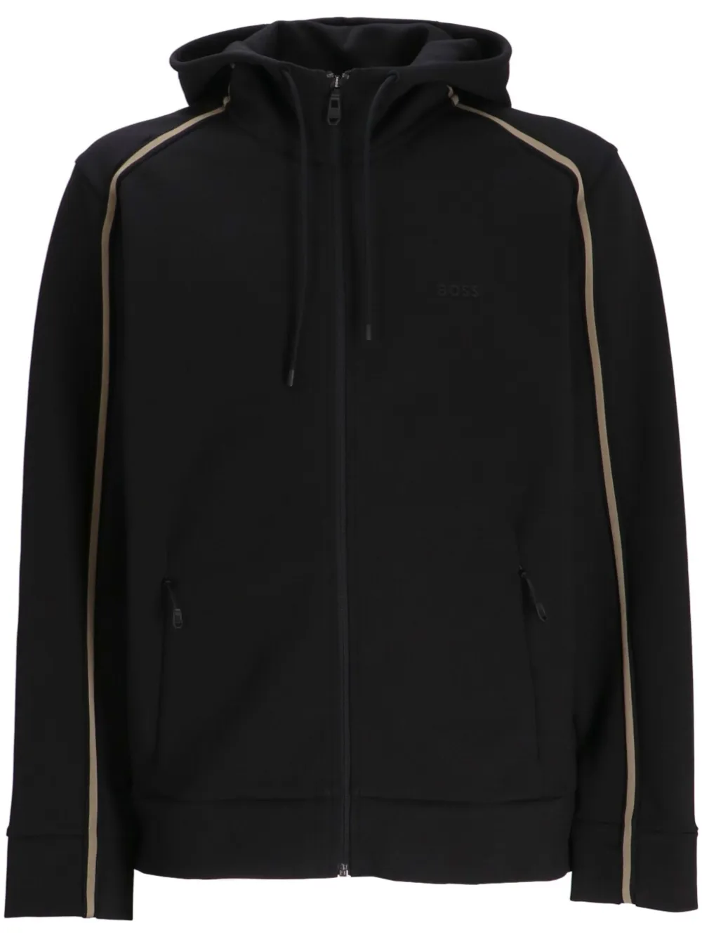 Худи на молнии BOSS, черный
Худи на молнии BOSS, черный