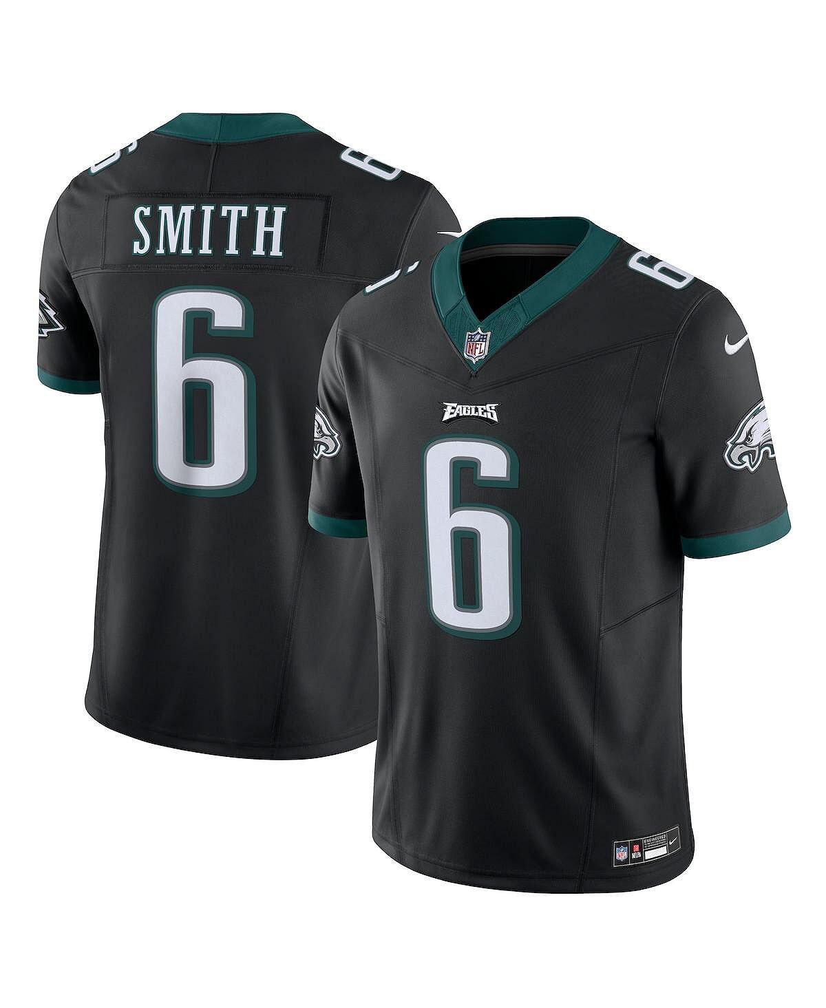 Мужская футболка DeVonta Smith Black Philadelphia Eagles Vapor F.U.S.E. Ограниченный Джерси Nike
Мужская футболка DeVonta Smith Black Philadelphia Eagles Vapor F.U.S.E. Ограниченный Джерси Nike