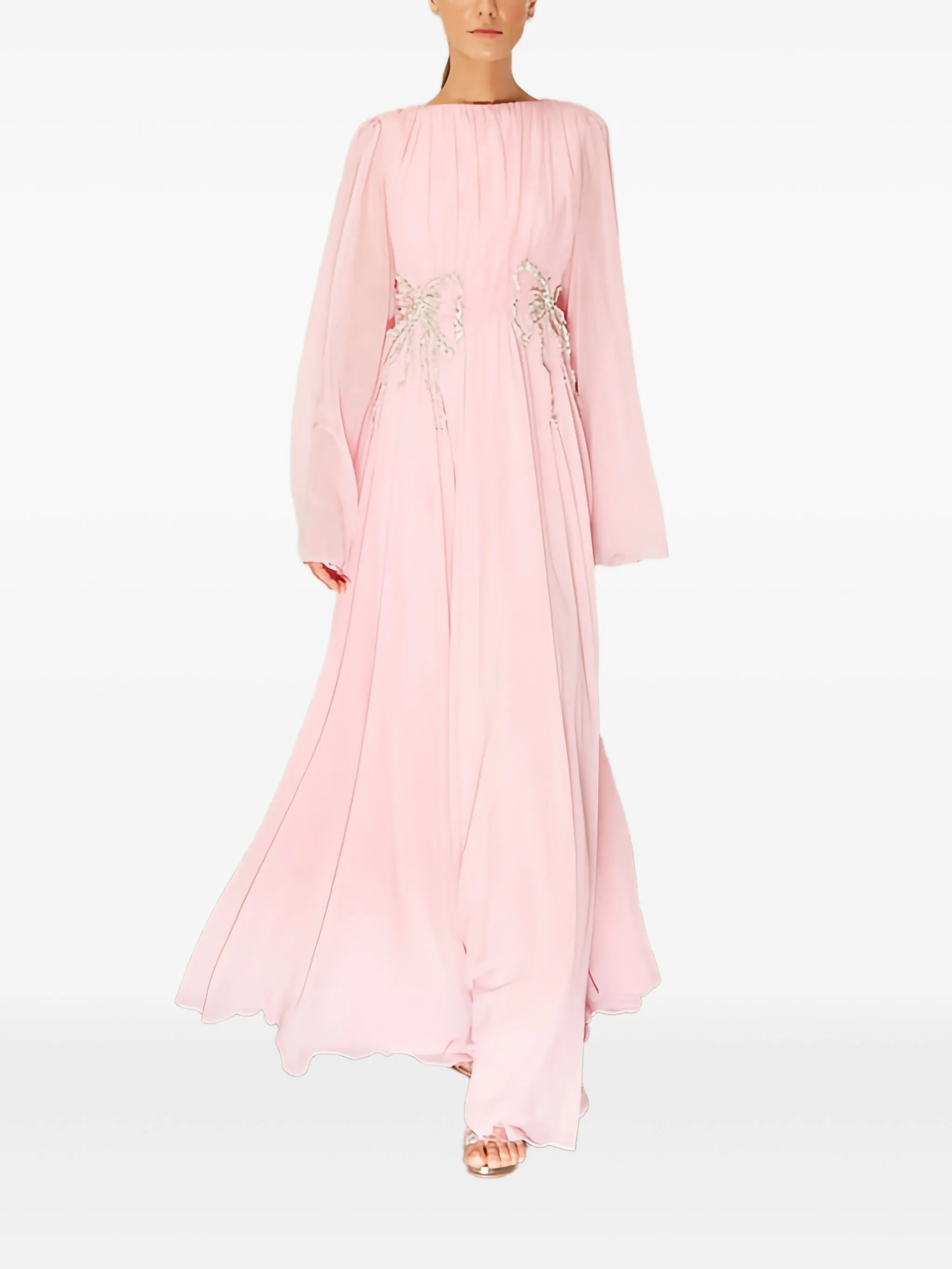 Декорированное платье макси Nihan Peker, розовый
Декорированное платье макси Nihan Peker, розовый
