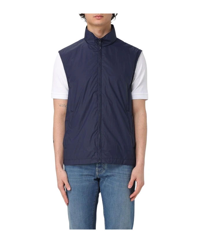 Синий жилет на молнии для мужчин Fay, синий
Синий жилет на молнии для мужчин Fay, синий