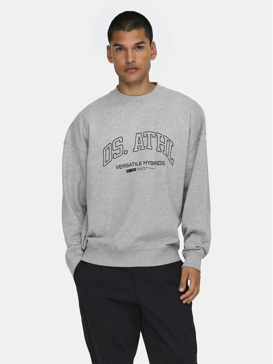 Толстовка оверсайз Only & Sons, серый
Толстовка оверсайз Only & Sons, серый