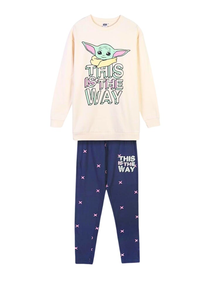 Пижама Star Wars The Mandalorian Grogu, цвет weiß-blau
Пижама Star Wars The Mandalorian Grogu, цвет weiß-blau