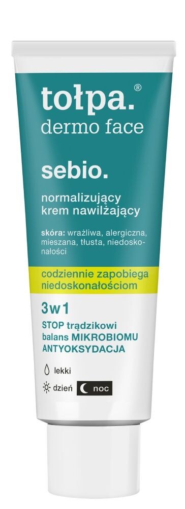 Tołpa Dermo Face Sebio дневной крем для лица, 40 ml
Tołpa Dermo Face Sebio дневной крем для лица, 40 ml
