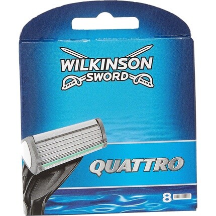 Системы Quattro 8 лезвий, Wilkinson Sword
Системы Quattro 8 лезвий, Wilkinson Sword