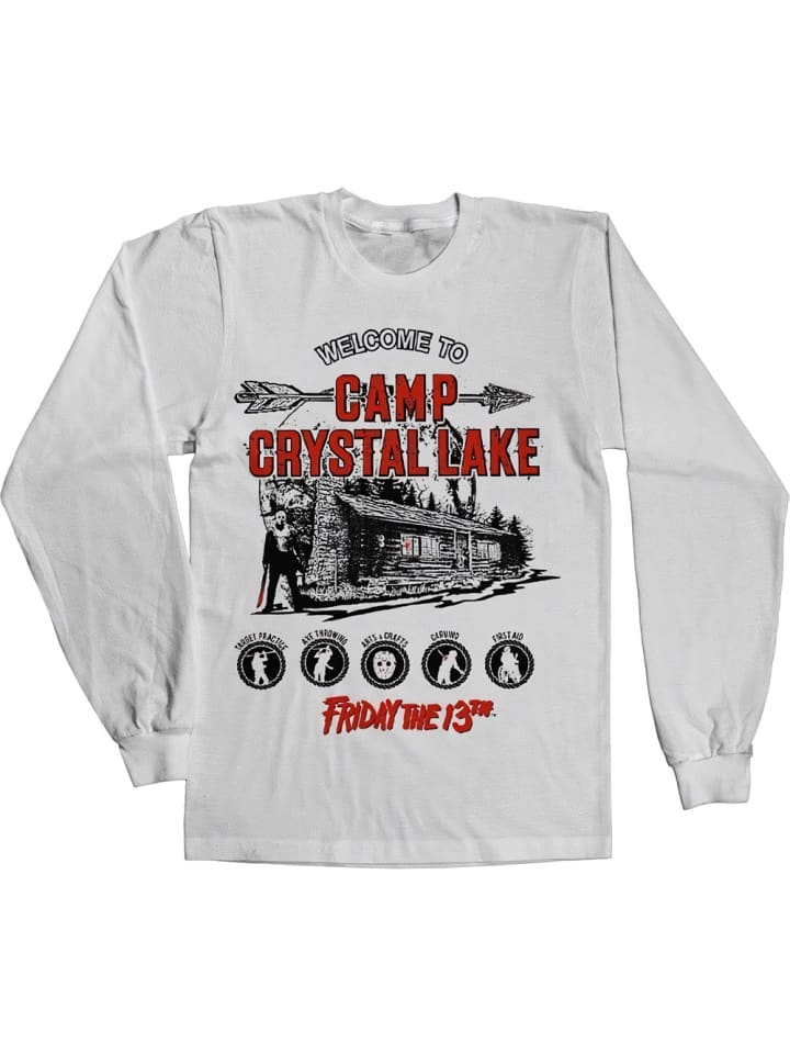 Рубашка с длинным рукавом Friday The 13th, белый
Рубашка с длинным рукавом Friday The 13th, белый