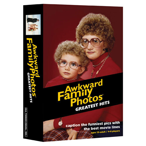 Настольная игра Awkward Family Photos Greatest Hits – Caption Hilarious Pics With Memorable Movie Lines VR Distribution
Настольная игра Awkward Family Photos Greatest Hits – Caption Hilarious Pics With Memorable Movie Lines VR Distribution