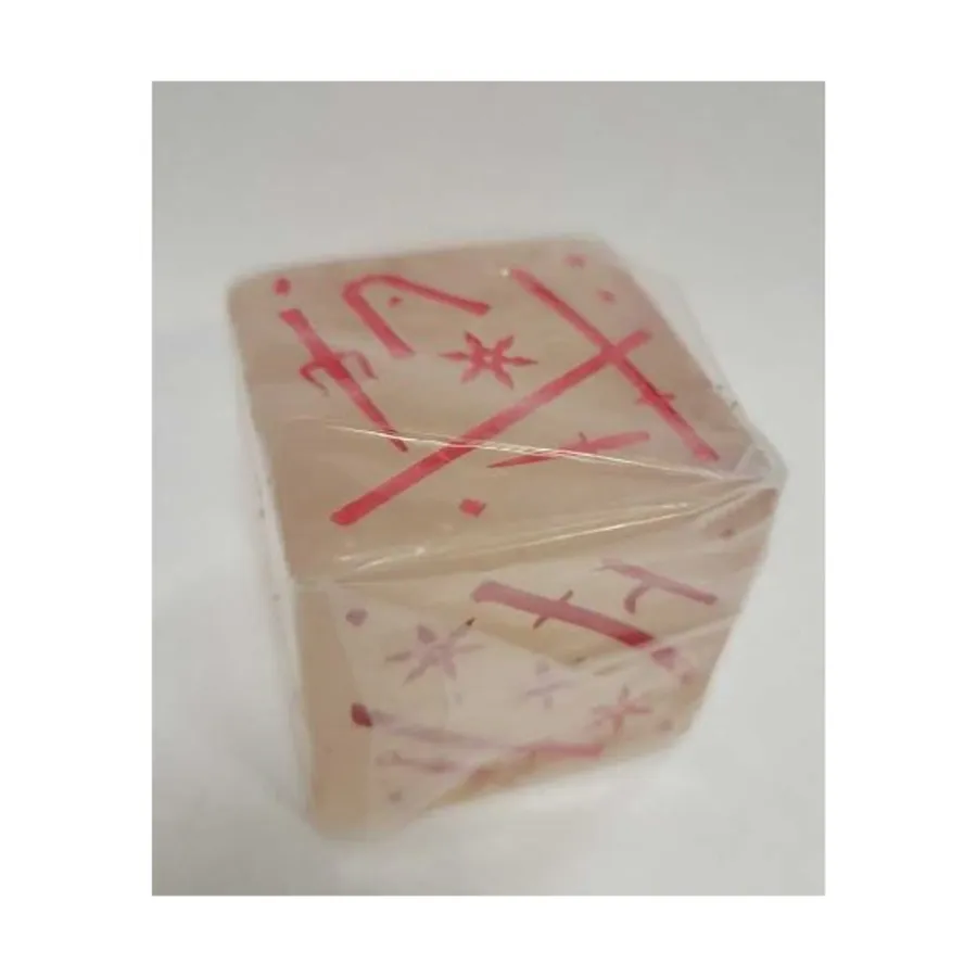 d6 Огромный желатиновый кубик, мини-куб (50 мм) — ниндзя, светится в темноте красным, Dice & Accessories (Severed Books)
d6 Огромный желатиновый кубик, мини-куб (50 мм) — ниндзя, светится в темноте красным, Dice & Accessories (Severed Books)