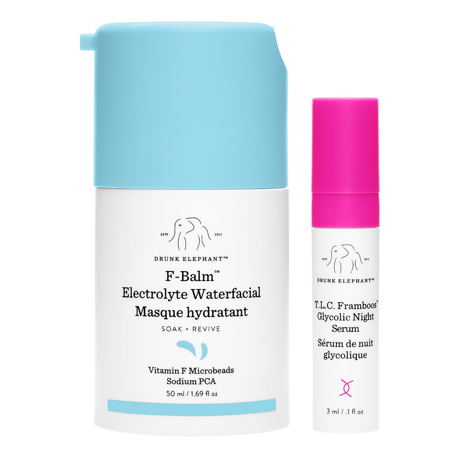 Увлажняющая маска для лица F-Balm Electrolyte Waterfacial Drunk Elephant
Увлажняющая маска для лица F-Balm Electrolyte Waterfacial Drunk Elephant