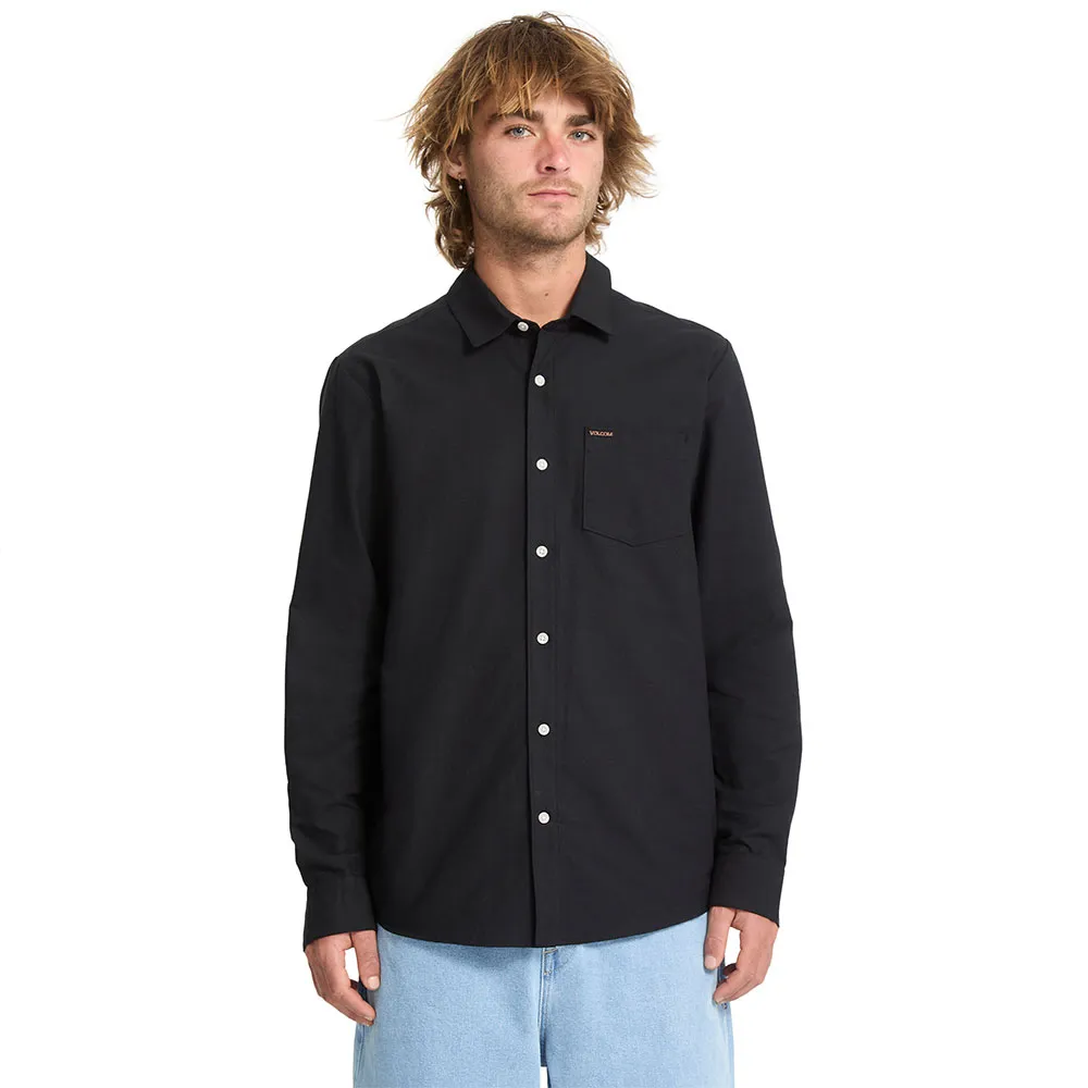 Рубашка с длинным рукавом Volcom Veeco Oxford, черный
Рубашка с длинным рукавом Volcom Veeco Oxford, черный