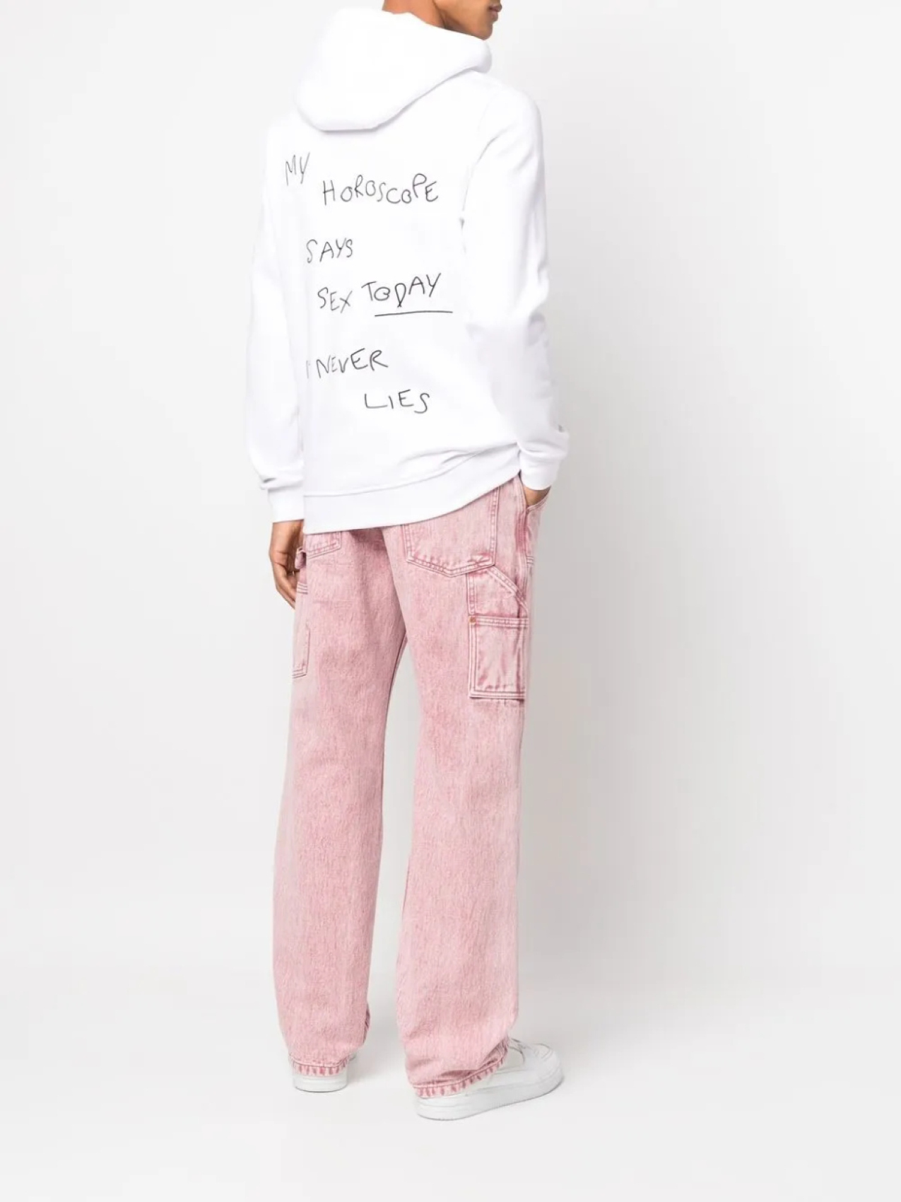 Encrè. худи с вышитой надписью, белый
Encrè. худи с вышитой надписью, белый