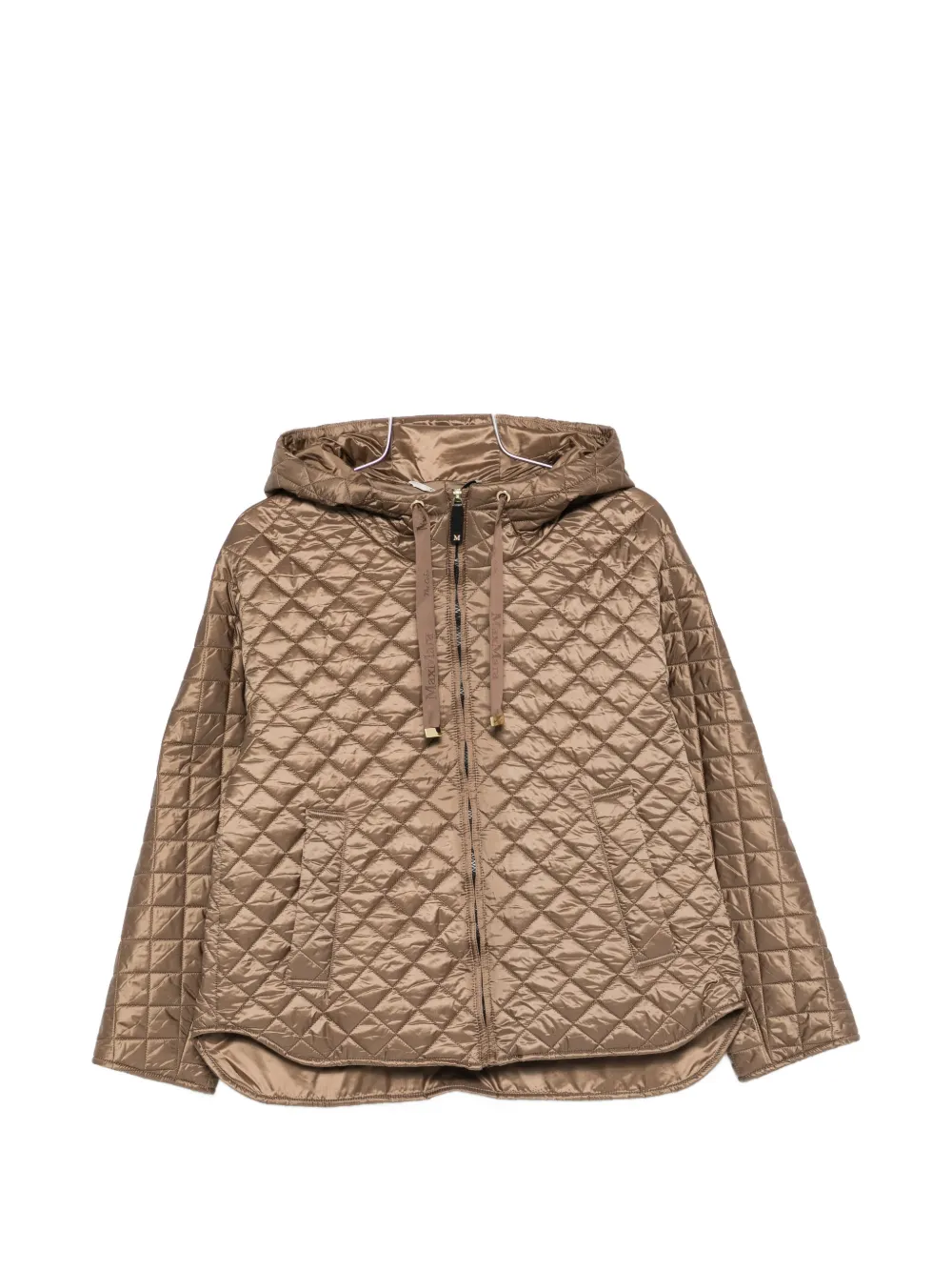 Стеганая куртка с капюшоном MAX MARA, коричневый
Стеганая куртка с капюшоном MAX MARA, коричневый